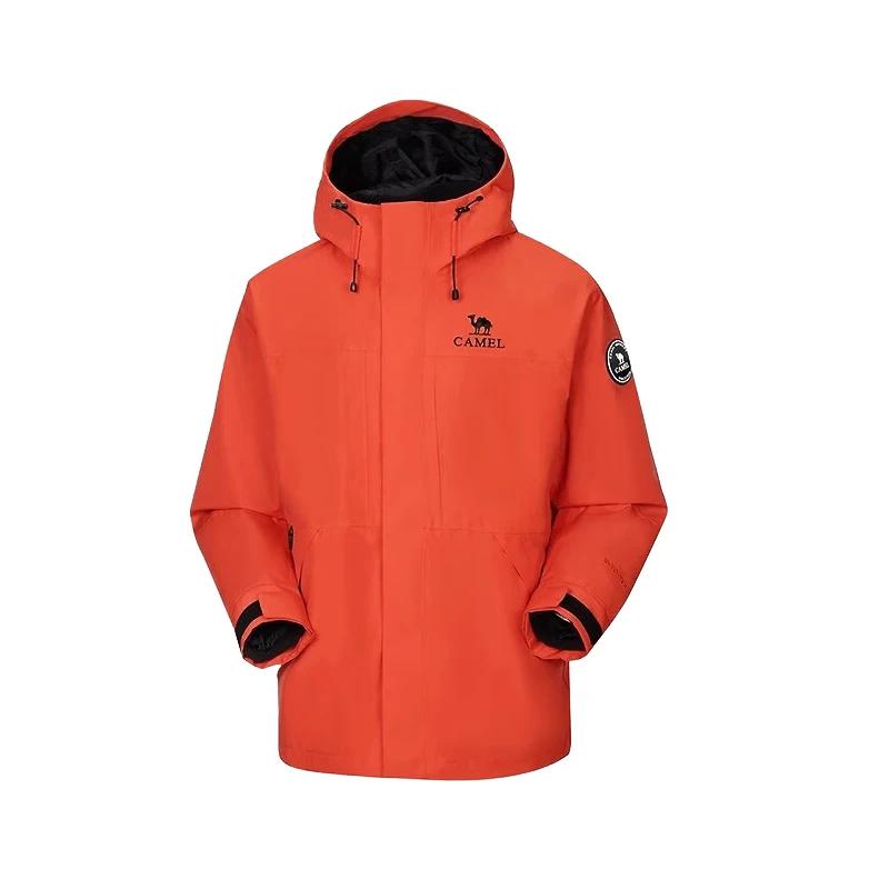 GOLDEN CAMEL-Veste de Randonnée Imperméable et Chaude pour Homme et Femme, Combinaison d'Alpinisme,