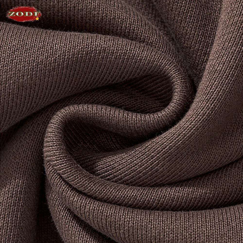 ZODF mode hiver 520gsm homme poids lourd à capuche unisexe ample chaud 100% coton Terry pulls à capu