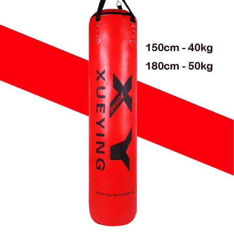 180cm sac de boxe creux Kickboxing Durable PU sac de sable pour adultes Sanda MMA Thai formation hom