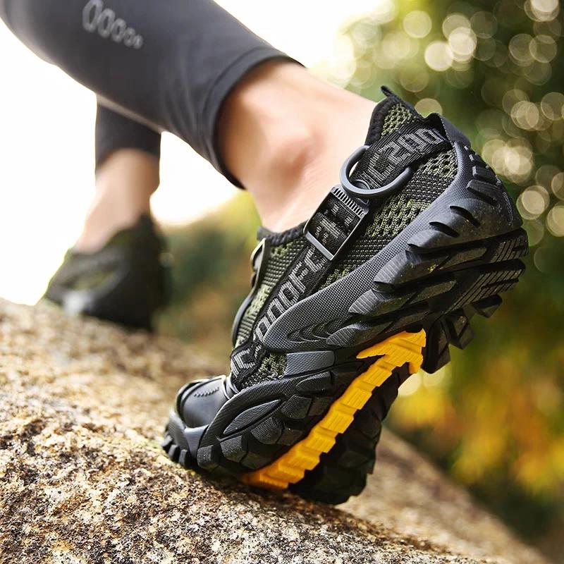 Chaussures de Trekking et de randonnée pour hommes et femmes, baskets d'été en maille respirante, ch