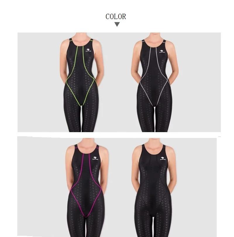 HXBY haute qualité femmes maillots de bain compétition d'entraînement professionnel séchage rapide u