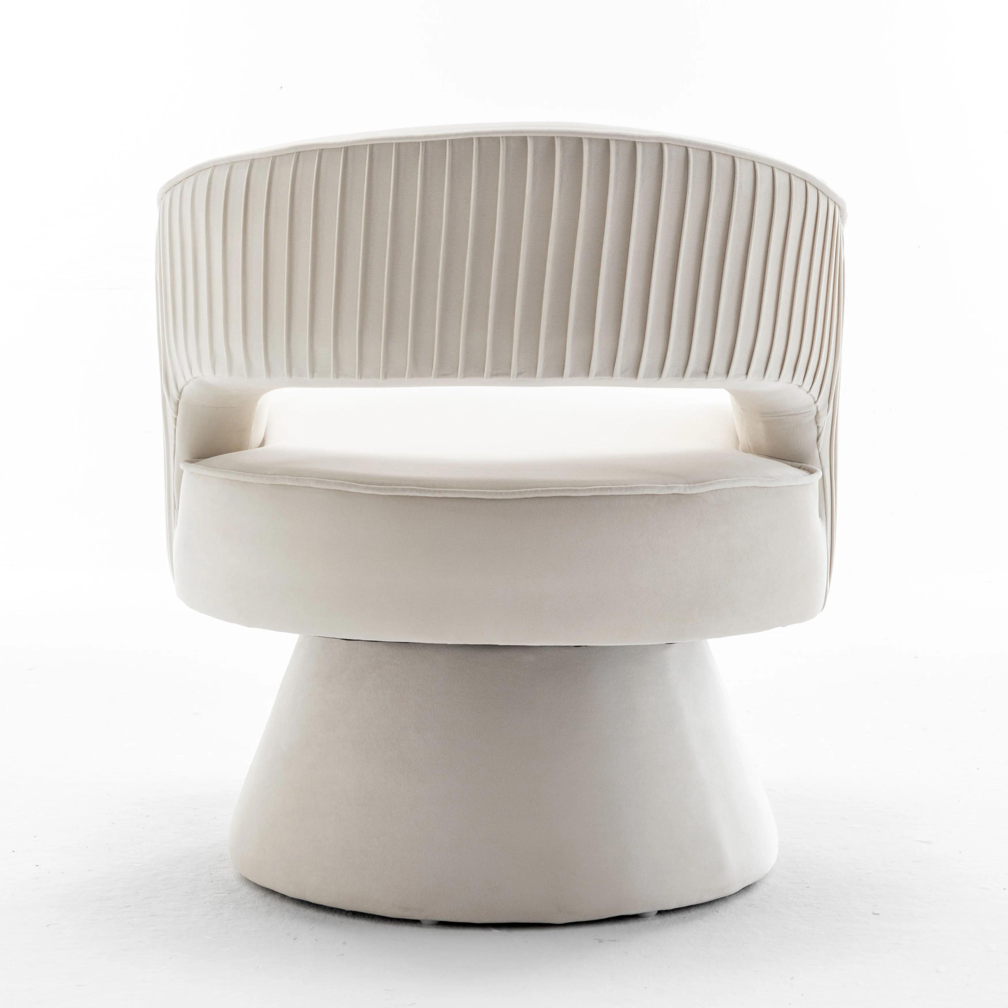 SEYNER-Ensemble de 2 fauteuils à bras en velours Mo.com.br