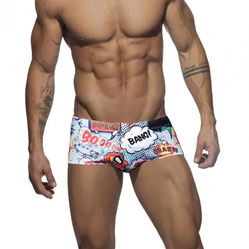 Maillot de bain boxer homme sexy - Shorts plage surf natation troncs brouilleur bain court