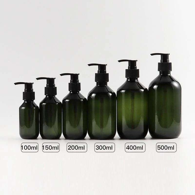 AfricPŽ- Récipient liquide en plastique, distributeur de gel douche HI, shampoing au quotidien, vais