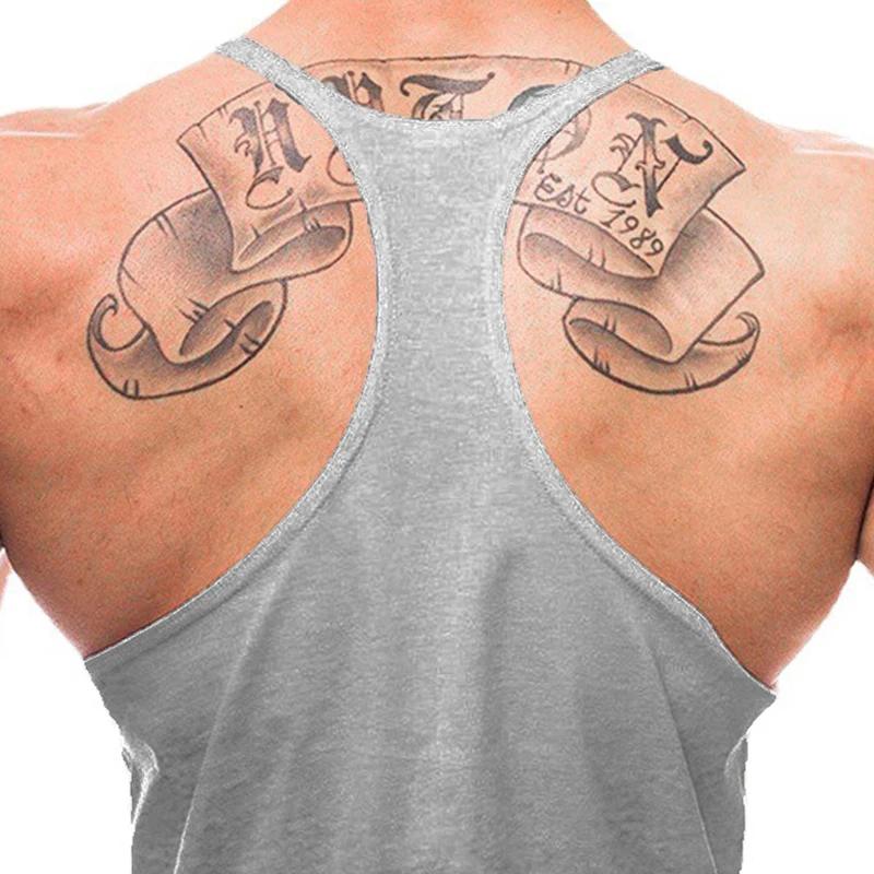 Gilets de Sport personnalisés pour hommes, imprimé croisé, musculation, course à pied, Fitness, chem