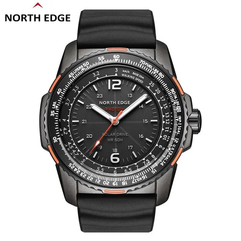 NORTH EDGE EVOQUE 2 montre militaire numérique pour hommes étanche 50M montres de Sport pour hommes