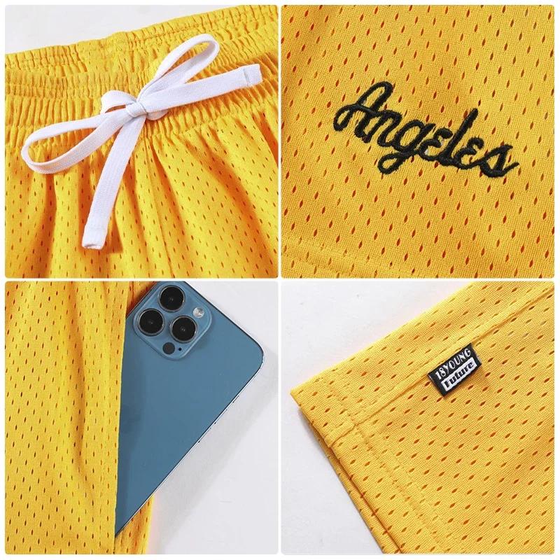 Shorts de sport de basket-ball pour hommes et femmes, pantalons de football courts, vêtements de foo