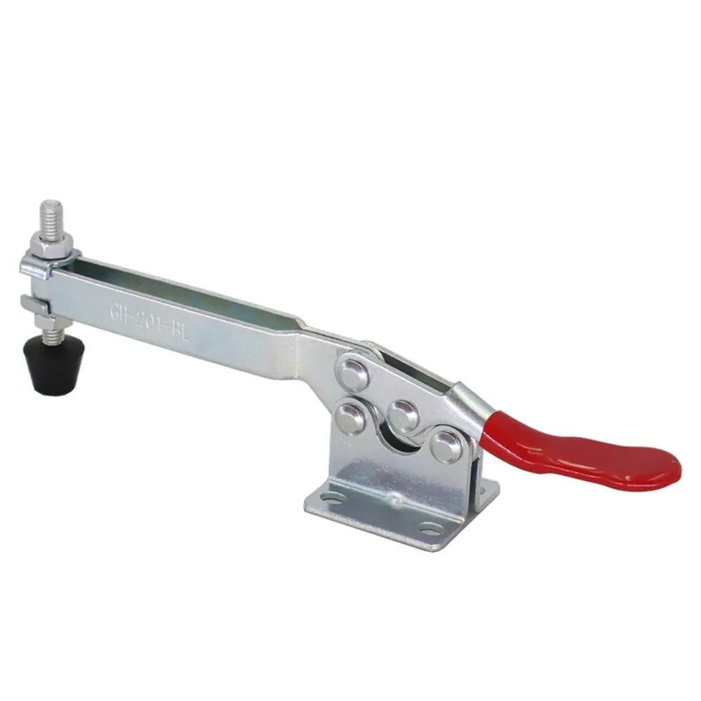 Outil de dégagement rapide plus long GH-201BL, pince à bascule à fixation rapide 90Kg 198Lbs, pinces