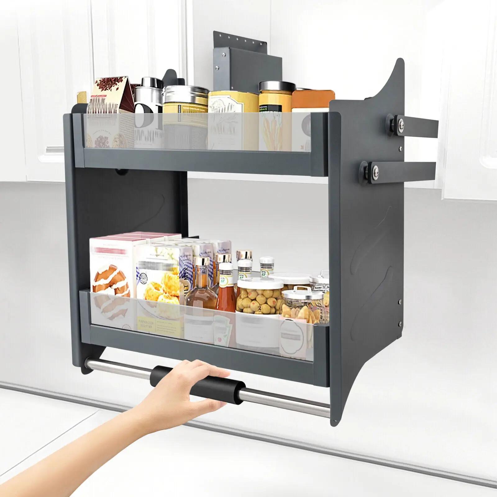 Étagère marketà nervures pour armoire, 2 niveaux