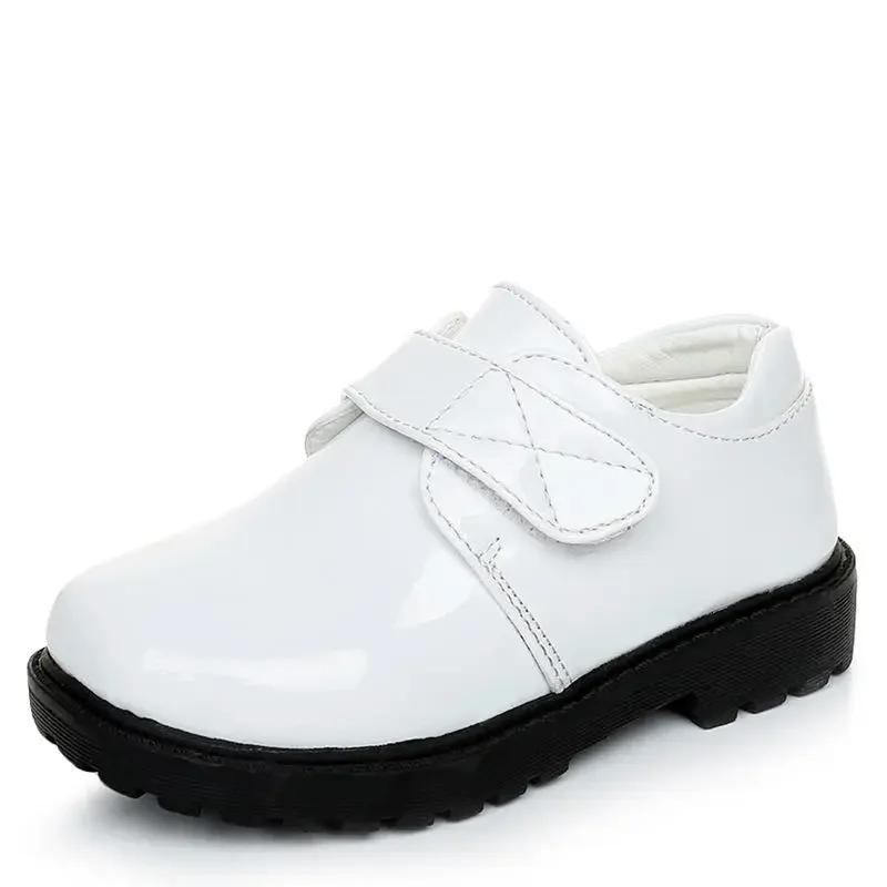 Nouveaux garçons chaussures en cuir Style britannique Performance scolaire enfants chaussures de fêt