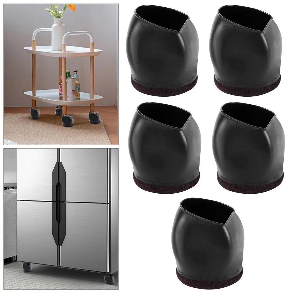 Couvre-pieds de chaise à poulie pour ordinateur, fixateur de rouleaux de chaise d'ordinateur, protec