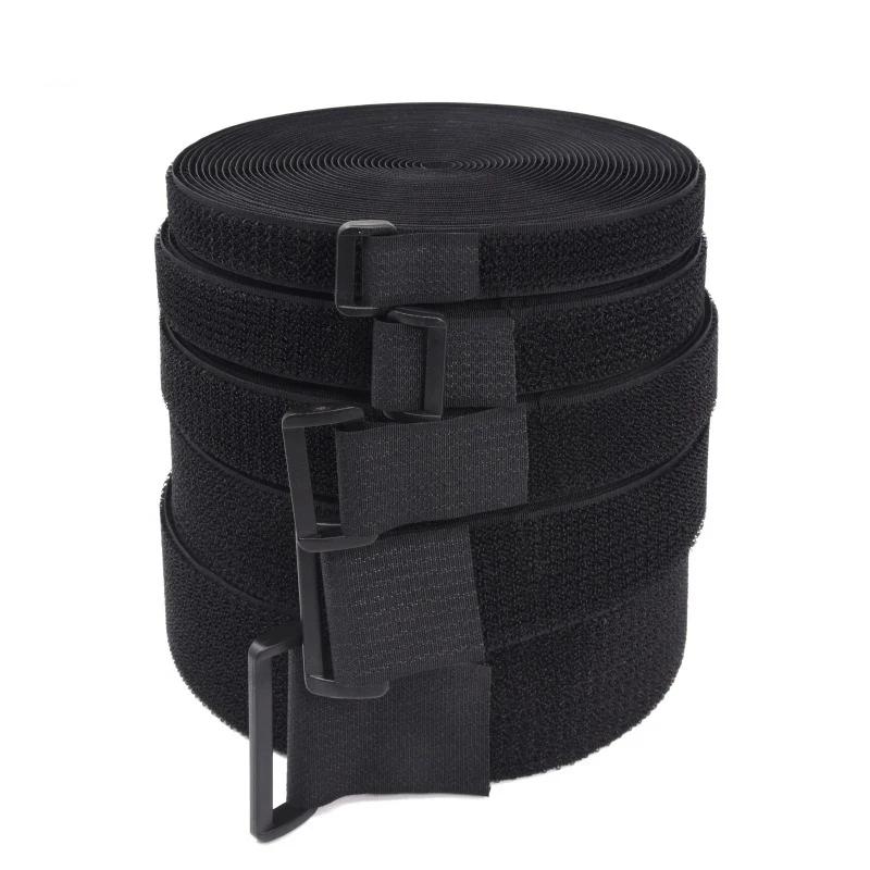 Bande de câble de fixation à boucle à crochet en Nylon réutilisable de 2M, sangle de fixation auto-a