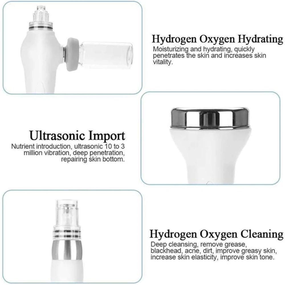 Appareil Hydro Professionnel pour GIslande du Visage, Nettoyage à l'Oxygène, Lifting, MicrodermDelhi