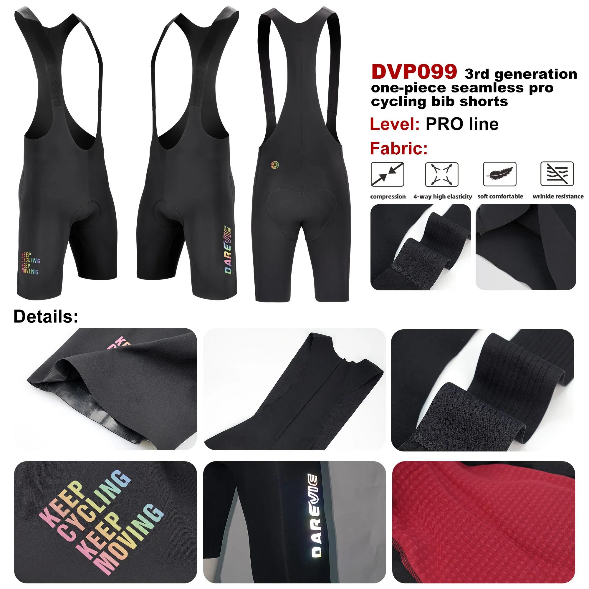 DAREVIE cuissard de cyclisme hommes sans couture 3.0 PRO niveau cuissard de cyclisme pour hommes 6H