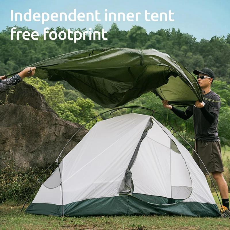 Tente BLACKDEER Warbler 1P Archeos - Tente silicone ultra-légère pour randonnée trekking solo