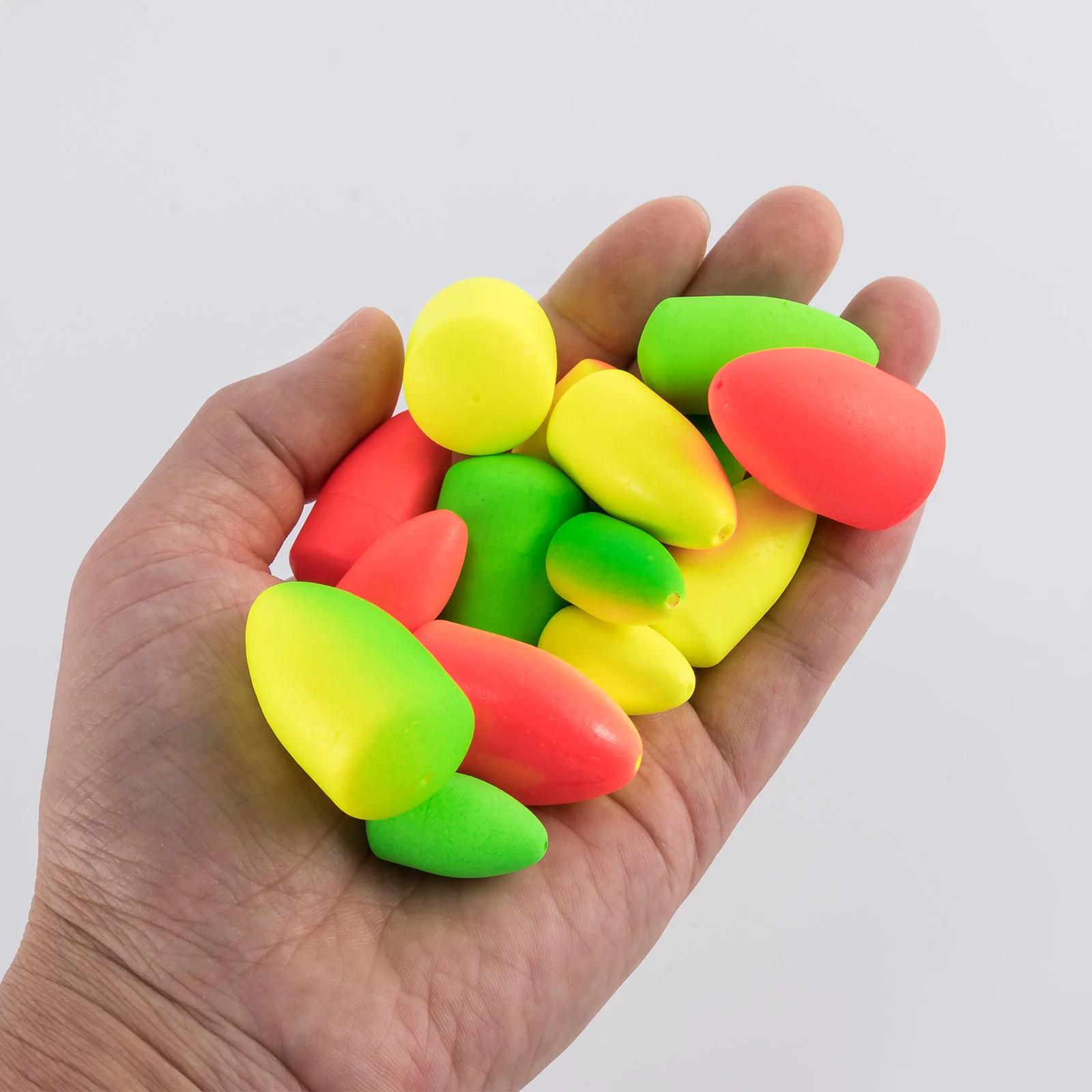 10/30 pièces pêche mousse flotteur Bobber bouée eau salée pour la pêche à la mouche Pompano plate-fo