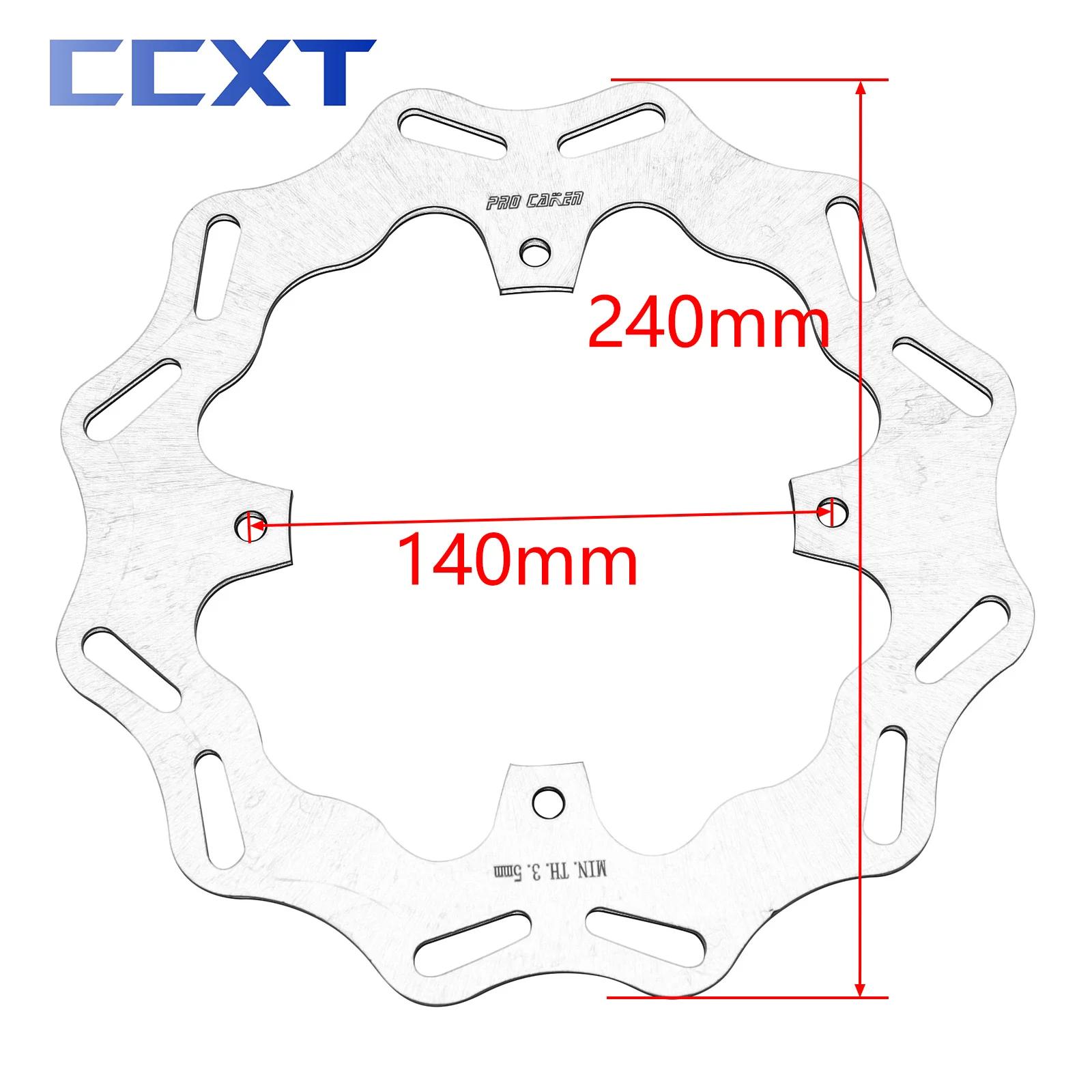 Rotor de disque de frein avant et arrière pour moto, Honda CR 125 250 125E 125R 250E 250R CRF 250R 4