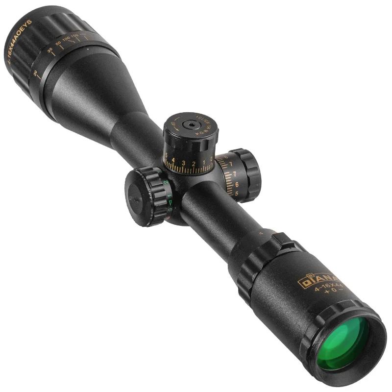 DIANA 4-16x44 lunette de visée tactique vue optique vert rouge éclairé portée de chasse RU portée de