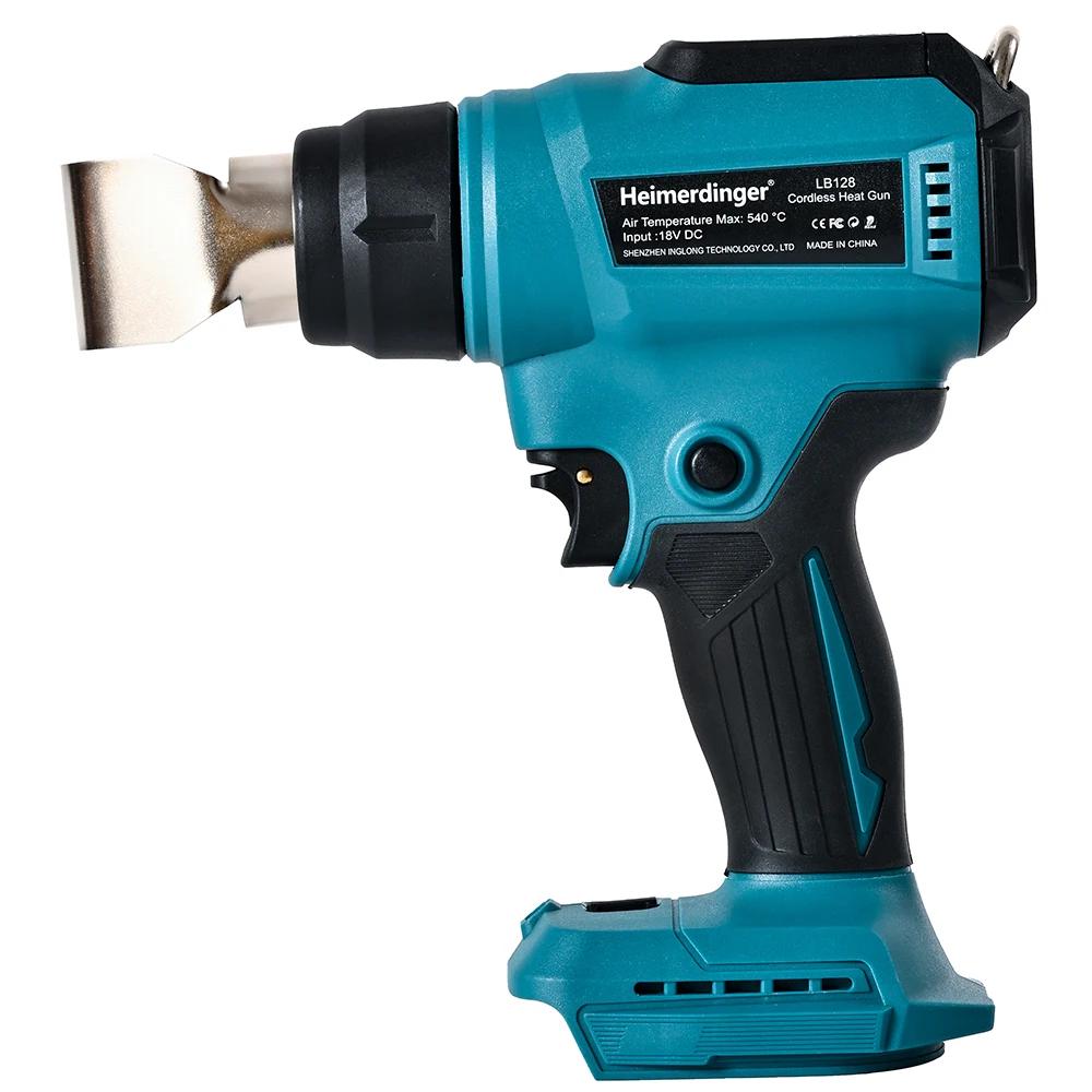 Pistolet thermique 18V, outil d'emballage rétractable, pistolet à Air chaud, sécheur d'air, souffleu