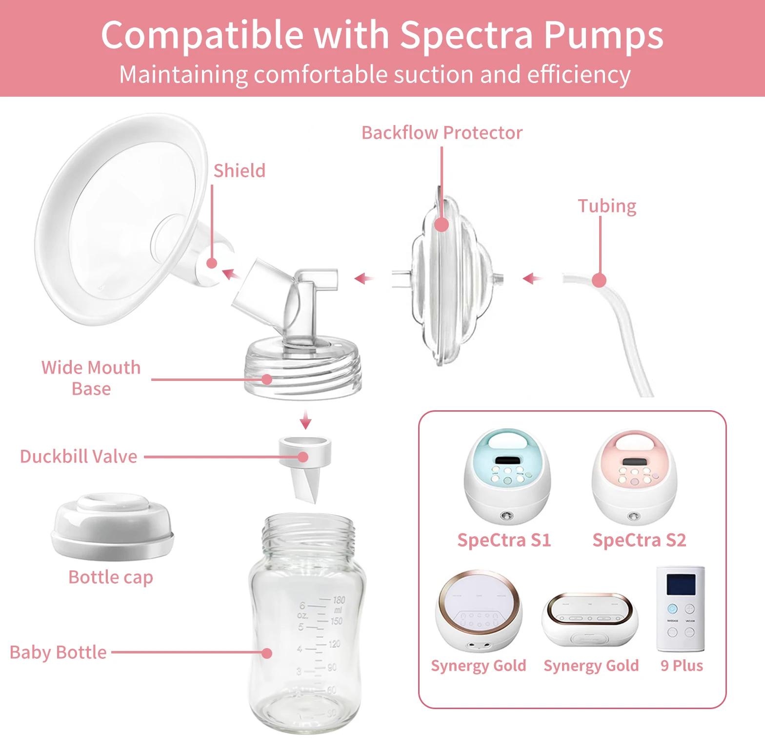 Pièces de rechange pour tire-lait Spectra S1 S2 S9 Plus, kit d'accessoires complet, pièces de rechan