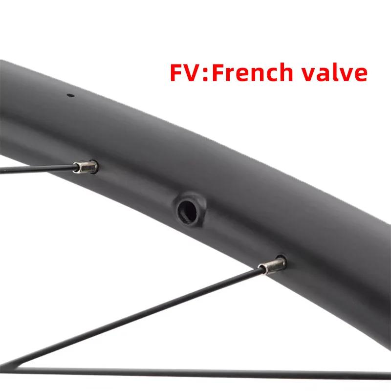 Roue d'essieu traversant de vélo de route en Fiber de carbone, 100x12mm, 142x12mm, frein à disque à