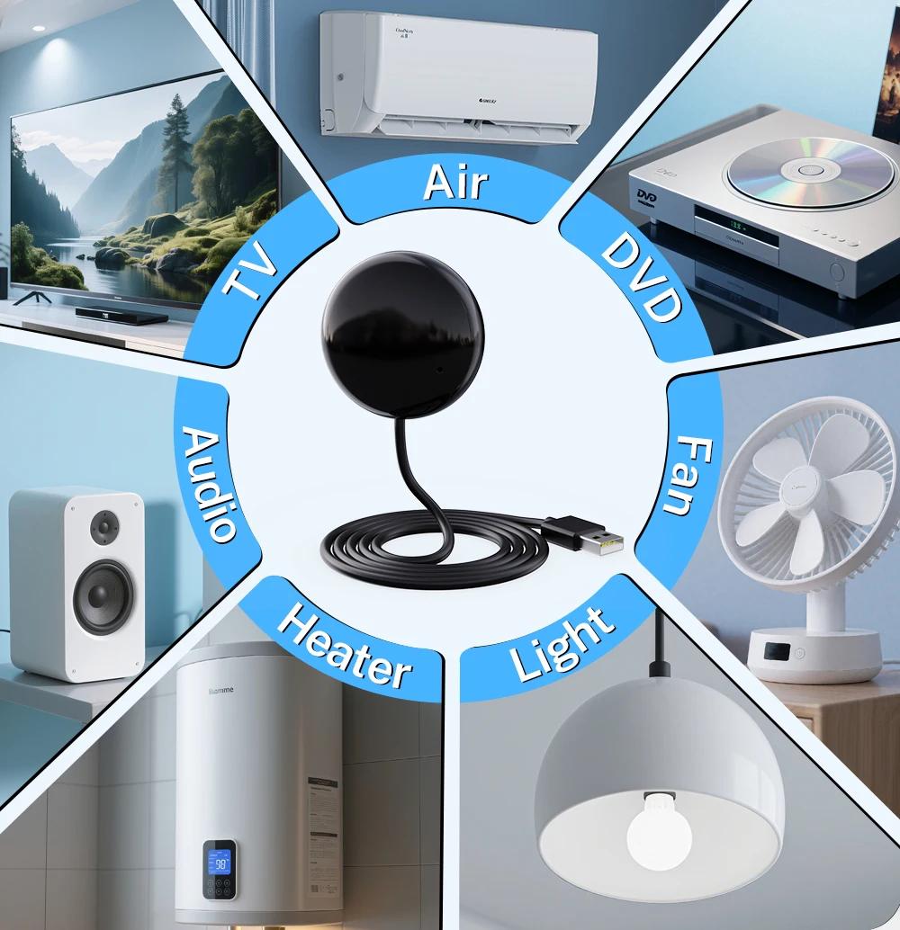 Tuya Smart WiFi IR télécommande universelle pour contrôle de maison intelligente pour TV climatiseur