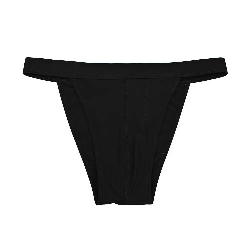 Slip de bain homme confortable - Maillot séchage rapide sans couture couleur unie été