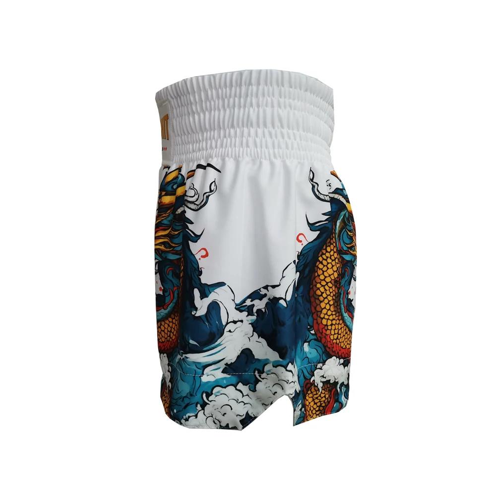Punchit-Short Muay Thai respirant pour homme et femme, pantalon d'entraînement MMA, kick boxing, jeu