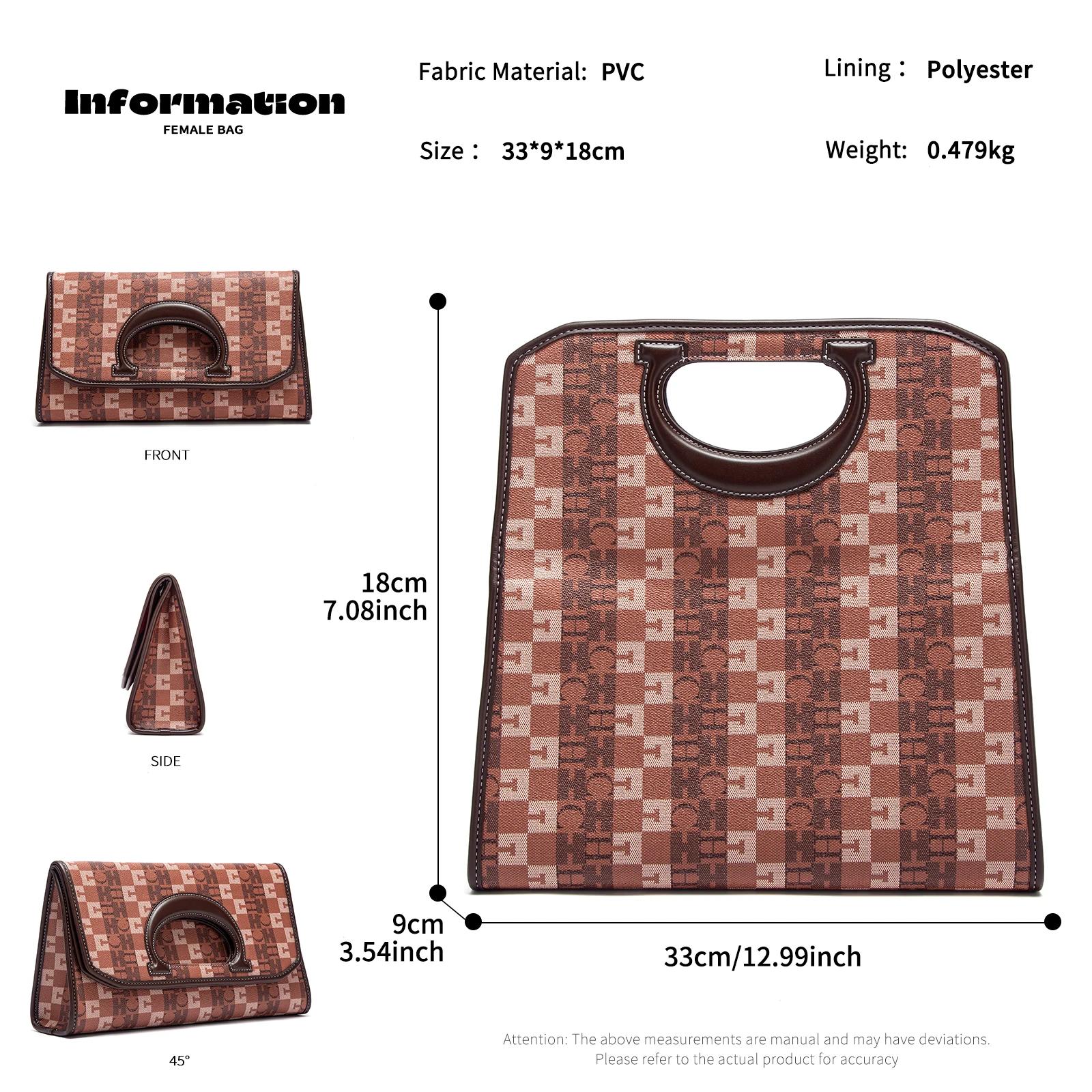 Sac à main rétro classique à la mode pour femmes, grande capacité, polyvalent, pour fête, nouvelle c