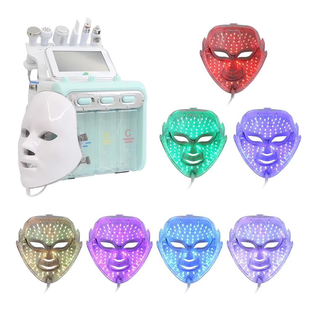 Nouveau 7 en 1 H2O2 Hydrogen Dermabrasion Machine petite bulle Aqua Peel nettoyage en profondeur poi