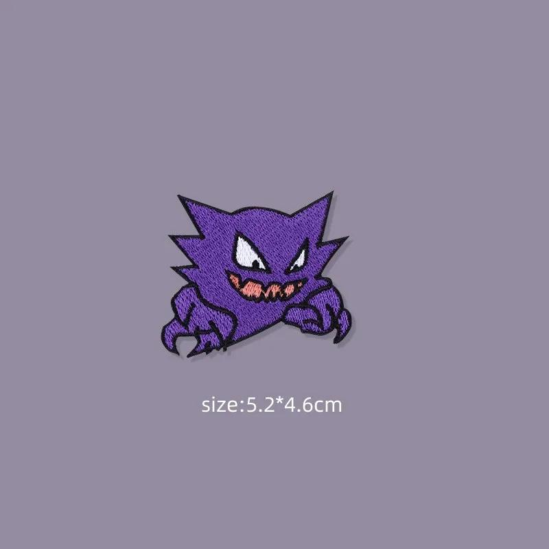 Original Pokemon 3 style Gengar Patch bricolage Badge tissu Patch broderie vêtements sac autocollant
