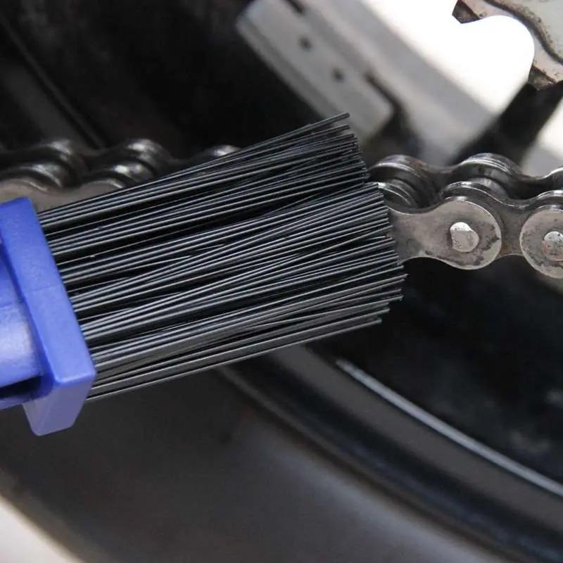 Nouveau cyclisme Moto vélo chaîne propre brosse engrenage Grunge brosse vélo Moto brosse propre chaî