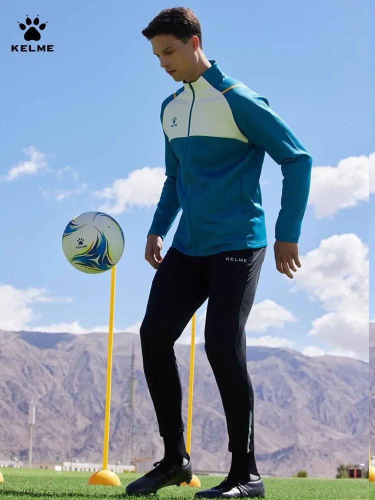 Veste d'entraînement football Kelme homme - Cardigan imprimé col montant printemps 2024