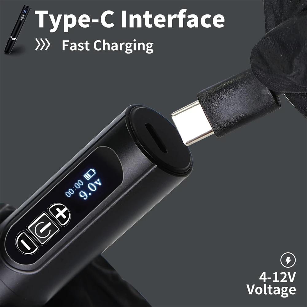 OFEYLE-Machine à tatouer sans fil, stylo de maquillage, batterie pour touristes, stylo de tatouage l