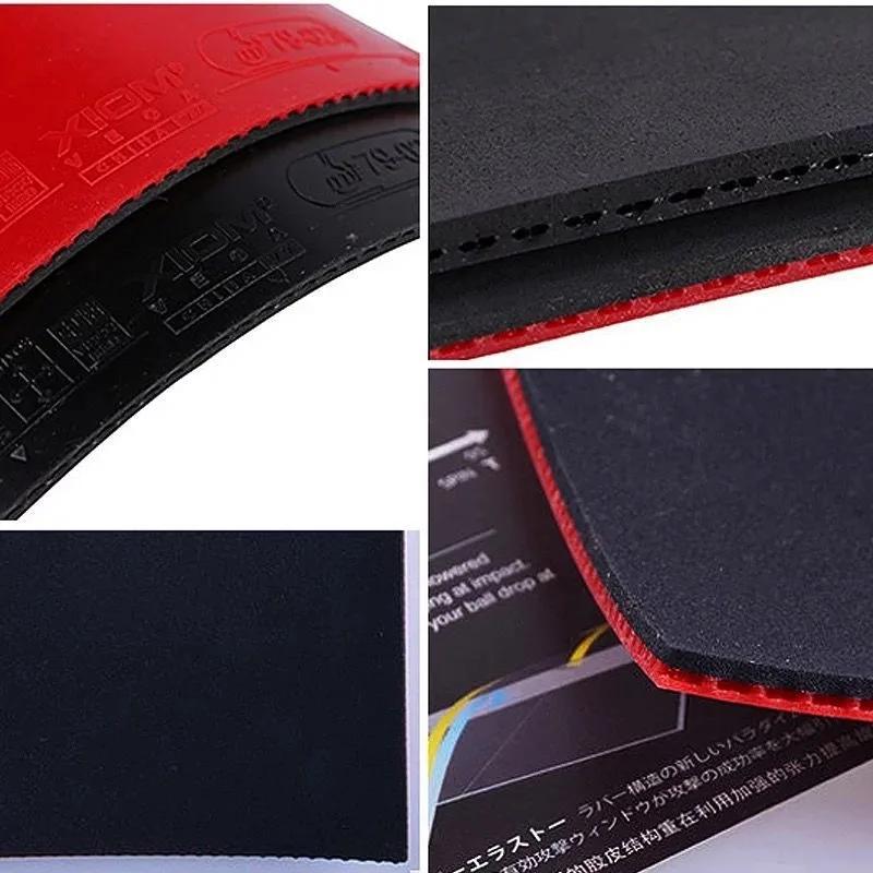 XIOM VEGA CHINA VM Tennis de Table boucle en caoutchouc boutons avec éponge Ping-Pong Tenis de mesa