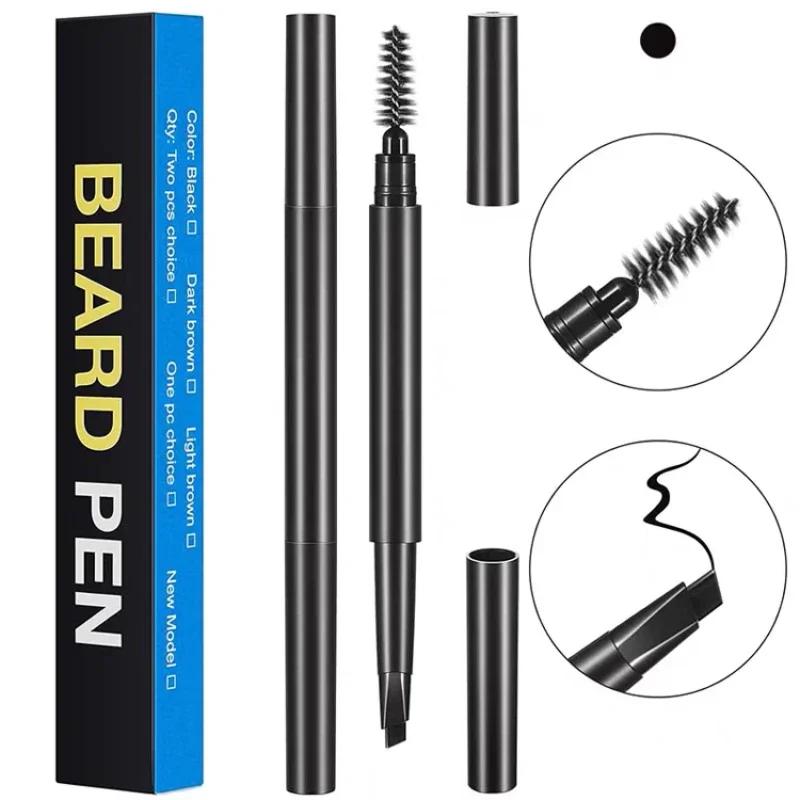 Stylo de remplissage de barbe, rehausseur de barbe, crayon en poudre, outils de mise en forme de col