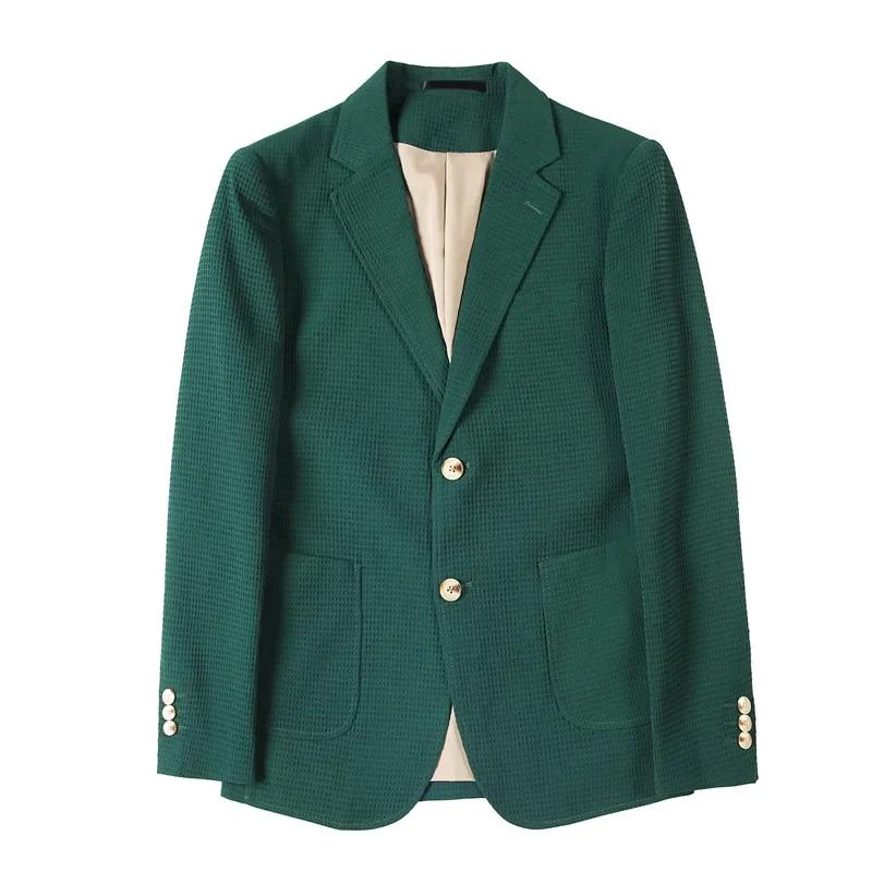 Veste à Deux lèvent pour Homme, Coupe Cintrée, Style Business Décontracté, Zone Me, Smoking de Bal F