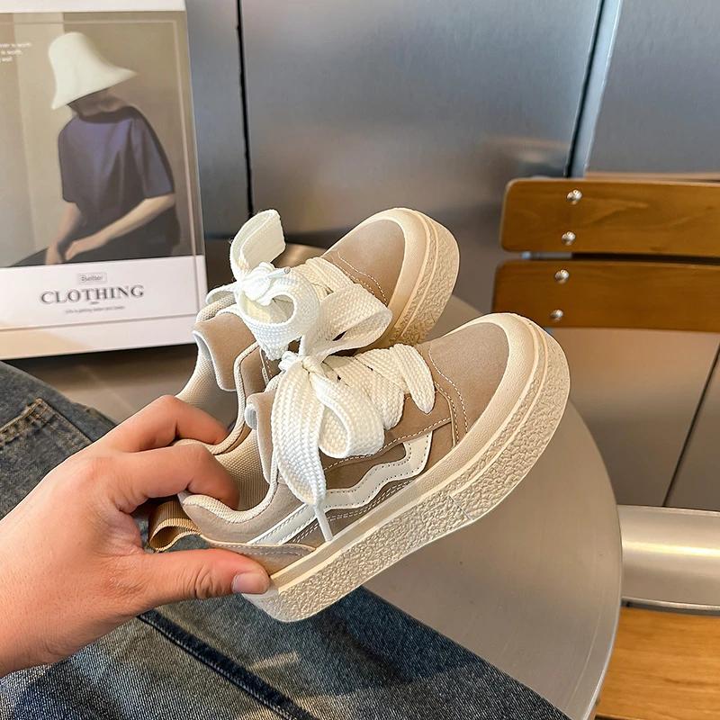 Chaussures en toile rayées pour enfants, chaussures de Performance pour garçons et filles, chaussure