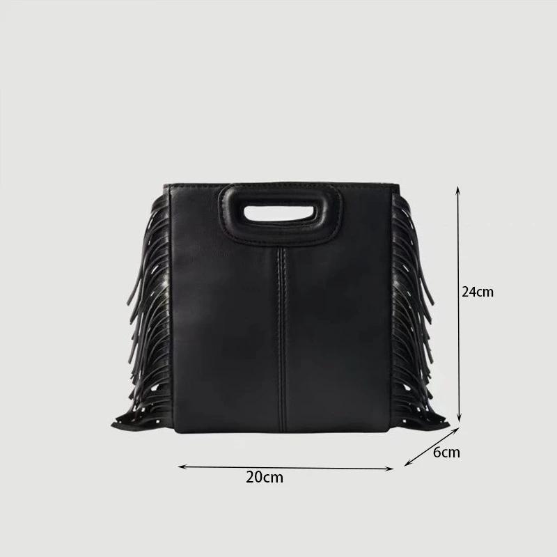 Nouveau Sac à Main Femme Tendance 2026, Sac Bandoulière/Épaule Noir Rétro, Design Vintage, Sac à Mai