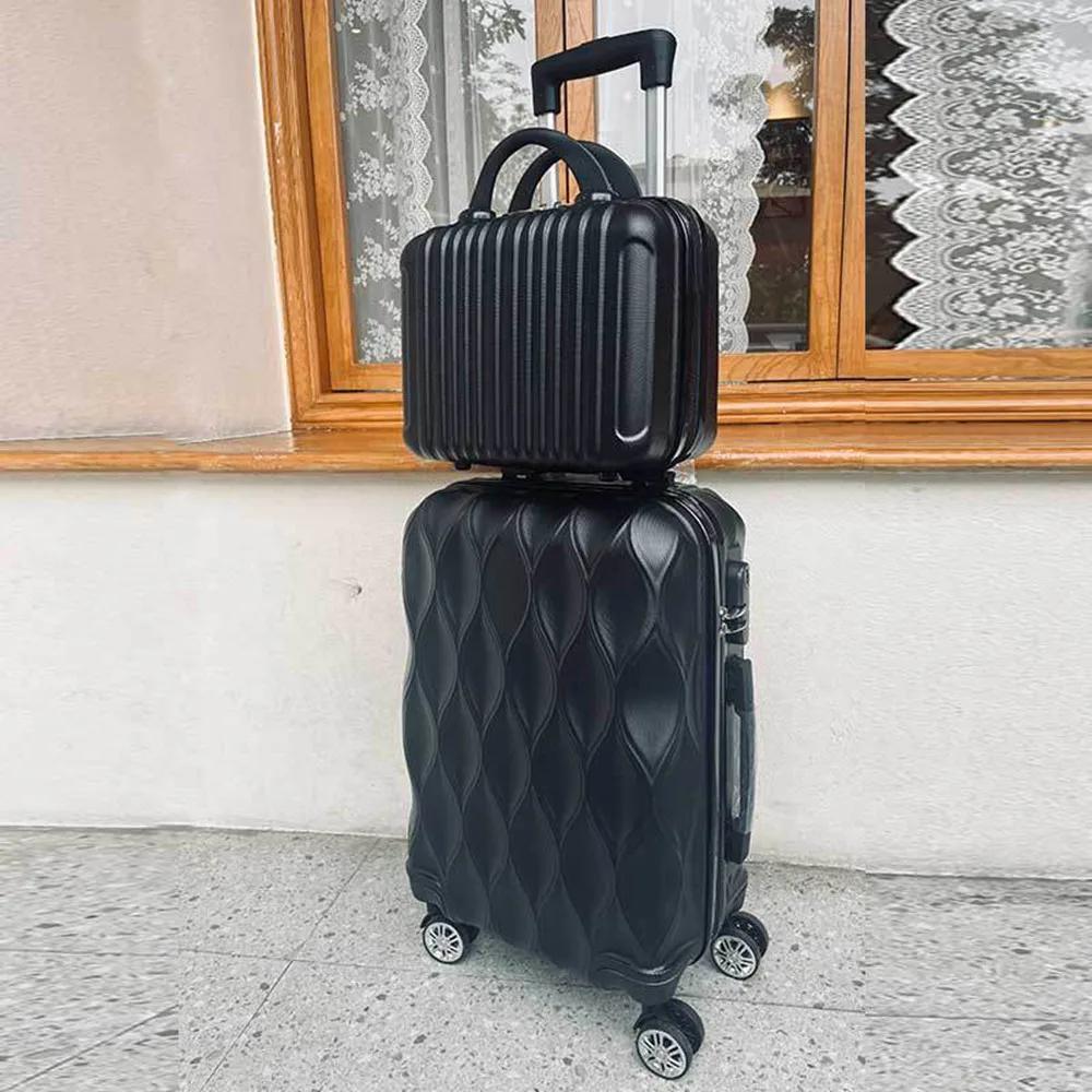 Ensemble de bagages 2 pièces, valise cabine 20 pouces, petit ensemble de valises portables 14 pouces
