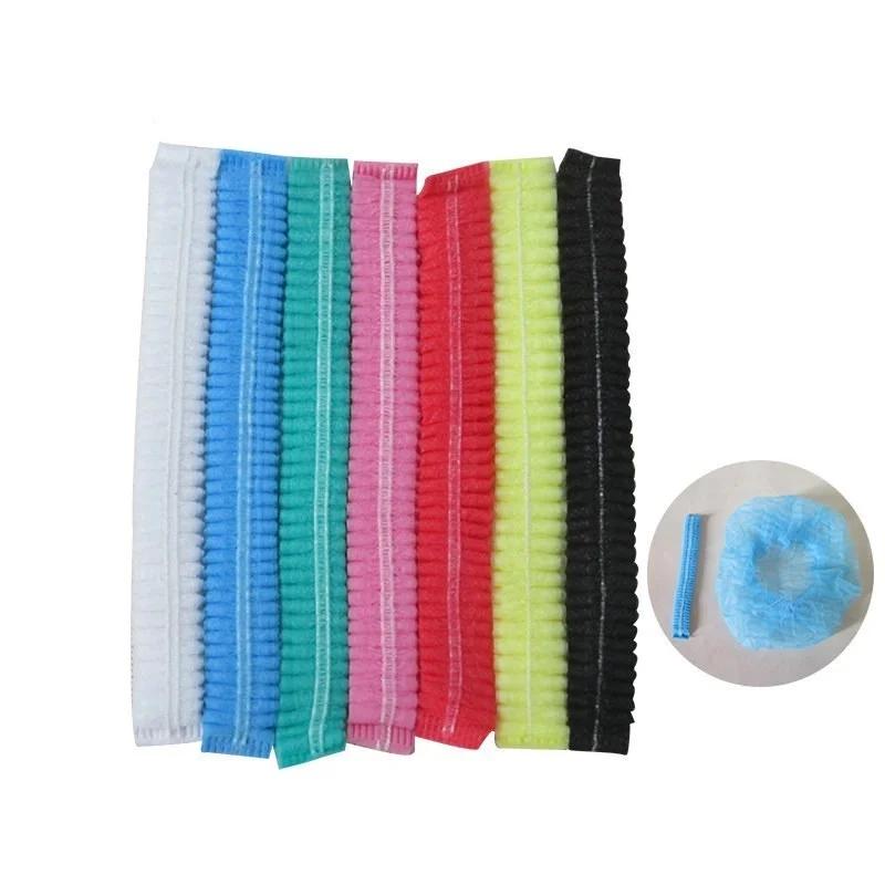 Filet à cheveux jetable en tissu Non tissé pour Microblading, 100 pièces, chapeau stérile pour maqui