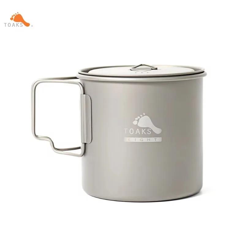 Tasse TOAKS 650ml titane ultraléger pour camping - vaisselle extérieure légère équipement randonnée