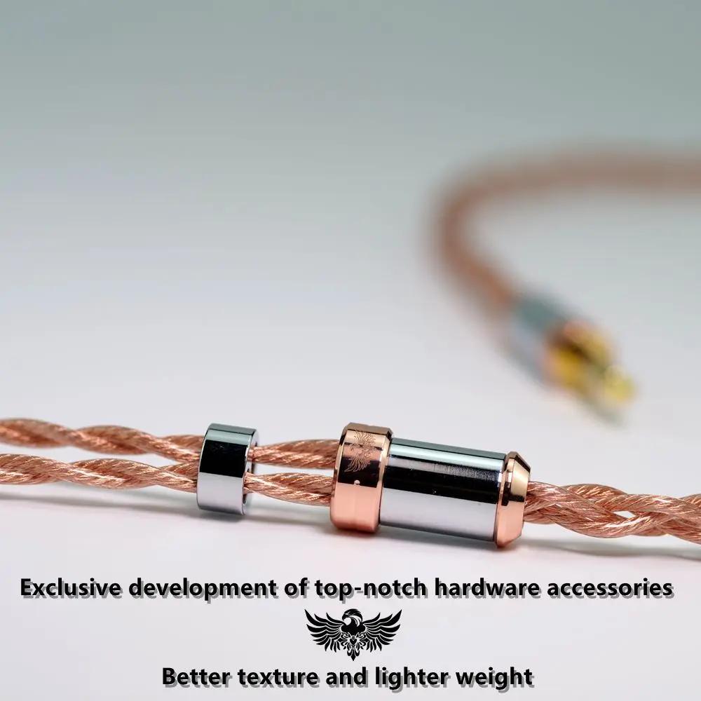 Câble révélateur version épaissie, structure de type 6, série MS, 22AWG, 7N, IE900, N5005, 0.78mm, Q