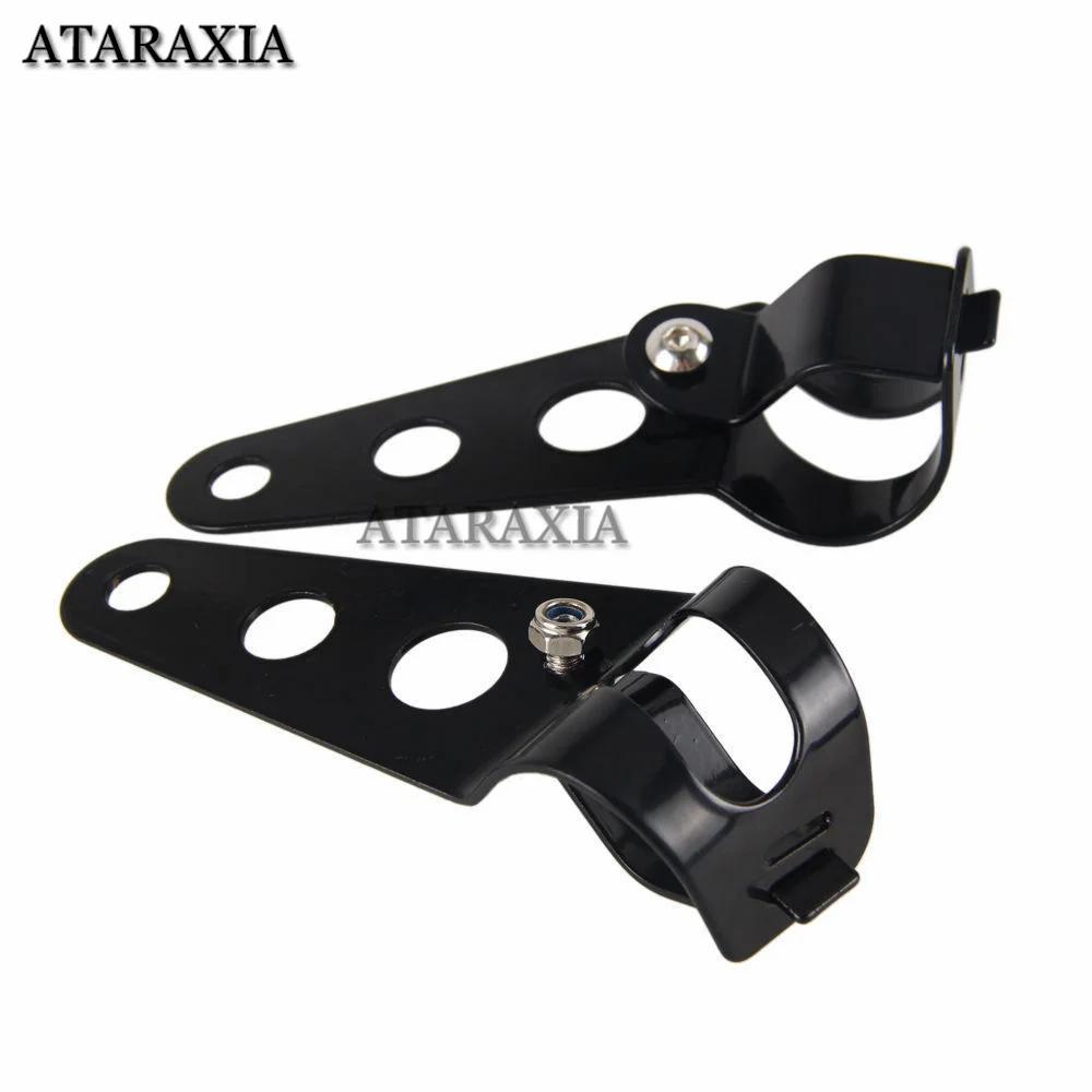 Support Universel de Lampe de Sauna pour Moto, Pince Réglable, Moteur, 28-36mm, 35-43mm