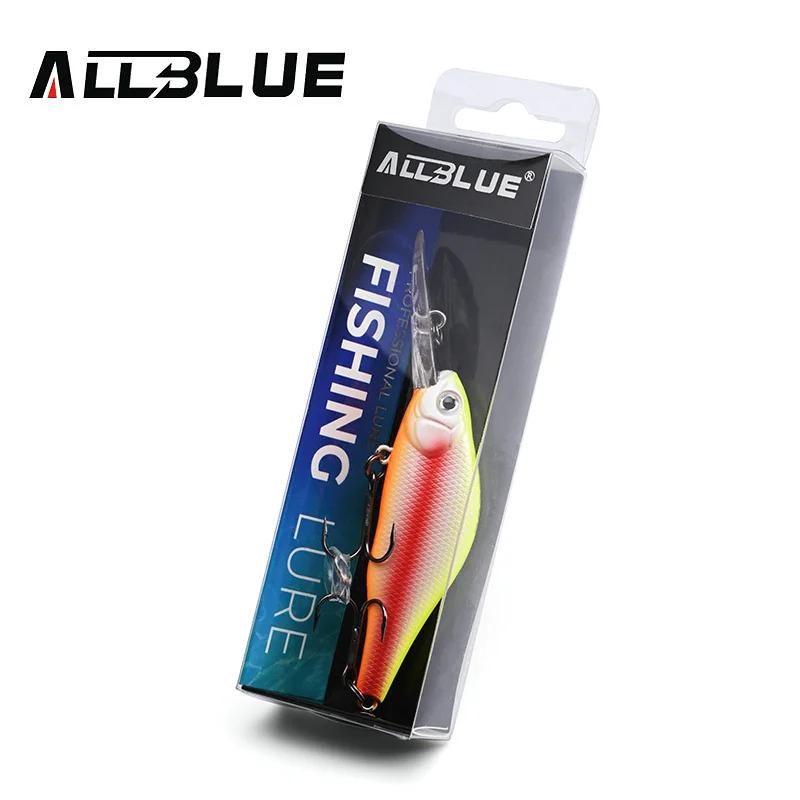 ALLBLUE – leurre de pêche professionnel HUNCH 70SP DR, avec Wobbler en suspension, profondeur de 1.5