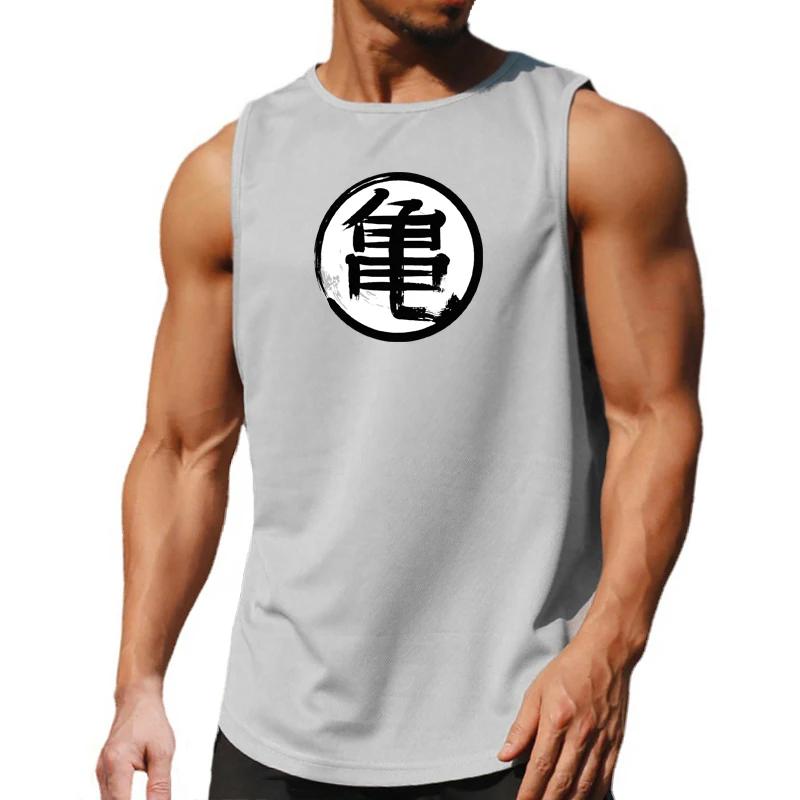 Hommes musculation respirant Stretch Singlets salle de Sport course Fitness entraînement sans manche