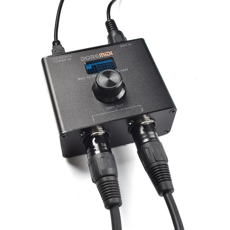 DOREata Di acity I vers le contrôleur DMX (MTD-1024) peut convertir des messages d'acity I en messag