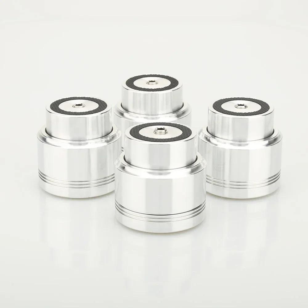 Haut-parleur flottant Maglev en alliage d'aluminium, support d'amplificateur, pointes de disques, le
