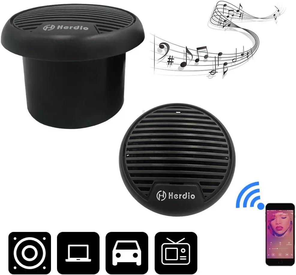 Herdio-Hautréusétanches pour bateau marin, haut-parleur Bluetooth pour moto, système audio stéréo po