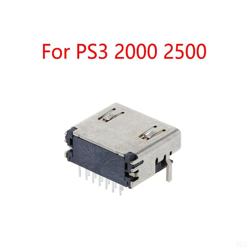 Connecteur de Port HDMI pour Sony PS3 2000 2500, Wild Compatible avec la Prise Jack pour Playstation